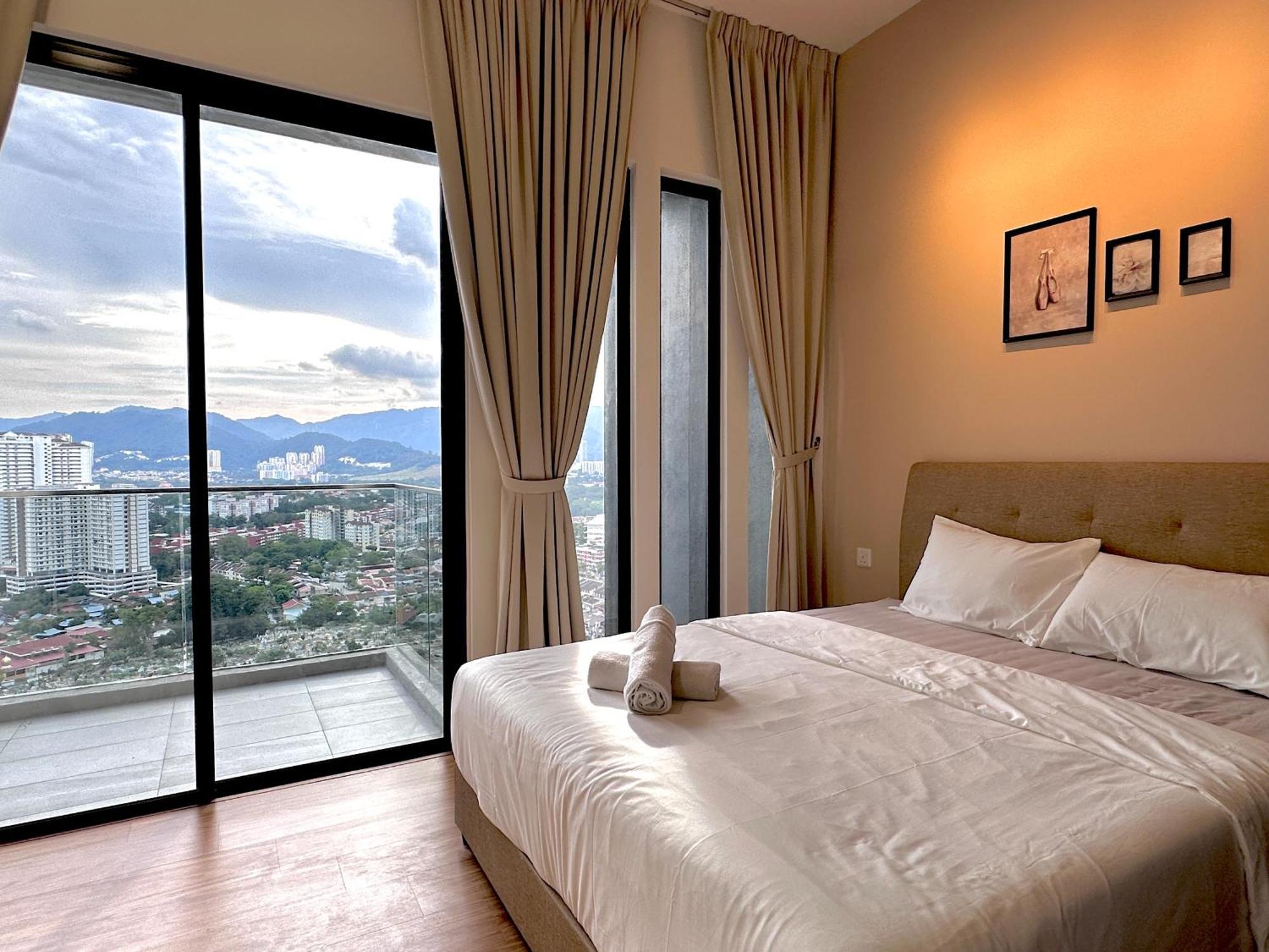 New 2Br Georgetown Warm And Lovely Homestay 10Pax-无敌美景两房民宿 Beacon Executive Suite Exterior photo