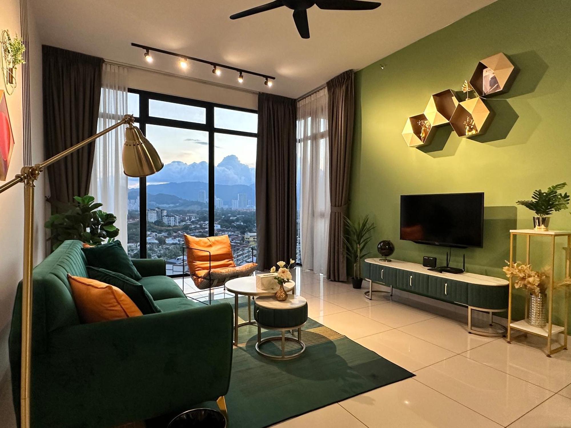 New 2Br Georgetown Warm And Lovely Homestay 10Pax-无敌美景两房民宿 Beacon Executive Suite Exterior photo